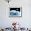 Asteroid Approaching Earth, Artwork-null-Framed Photographic Print displayed on a wall