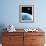 Asteroid Approaching Earth, Artwork-null-Framed Photographic Print displayed on a wall