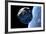 Asteroid Approaching Earth-null-Framed Photographic Print