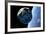 Asteroid Approaching Earth-null-Framed Photographic Print