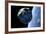 Asteroid Approaching Earth-null-Framed Photographic Print