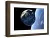 Asteroid Approaching Earth-null-Framed Premium Photographic Print