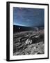 Asteroid Approaching Earth-null-Framed Photographic Print