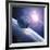 Asteroid Approaching Earth-null-Framed Photographic Print