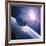 Asteroid Approaching Earth-null-Framed Photographic Print