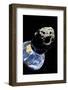 Asteroid Approaching Earth-null-Framed Photographic Print