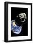 Asteroid Approaching Earth-null-Framed Premium Photographic Print