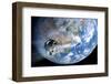 Asteroid Approaching Earth-null-Framed Premium Photographic Print