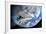 Asteroid Approaching Earth-null-Framed Photographic Print