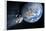 Asteroid Approaching Earth-null-Framed Photographic Print