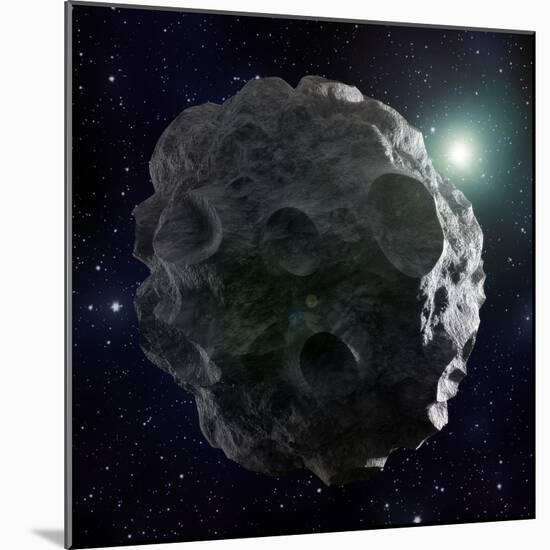 Asteroid, Artwork-null-Mounted Premium Photographic Print