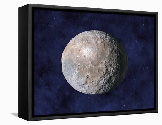 Asteroid Ceres, Artwork-Chris Butler-Framed Stretched Canvas