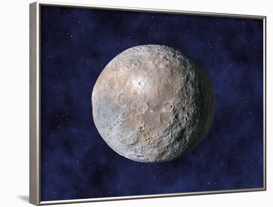 Asteroid Ceres, Artwork-Chris Butler-Framed Photographic Print