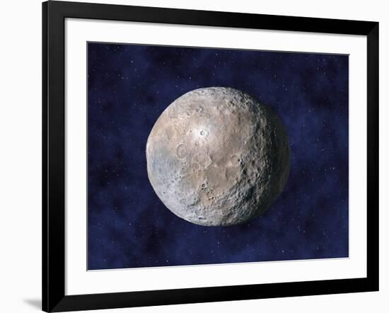 Asteroid Ceres, Artwork-Chris Butler-Framed Photographic Print