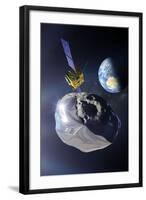 Asteroid Deflection Mission-null-Framed Photographic Print