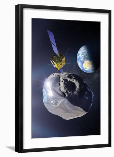 Asteroid Deflection Mission-null-Framed Photographic Print