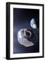 Asteroid Deflection Using Foil-null-Framed Premium Photographic Print