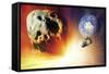 Asteroid Deflection Using Nuclear Explosion-null-Framed Stretched Canvas