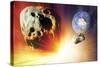 Asteroid Deflection Using Nuclear Explosion-null-Stretched Canvas