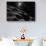 Asteroid Eclipse - Noir-David A Hardy-Giclee Print displayed on a wall