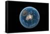 Asteroid Impact, Artwork-null-Framed Stretched Canvas