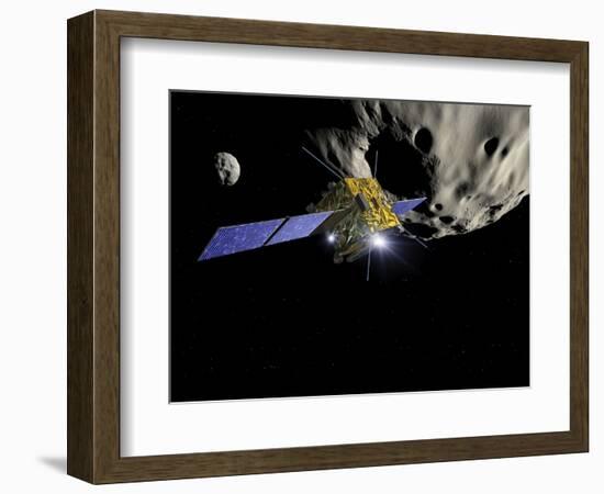 Asteroid Impact Mission-null-Framed Photographic Print