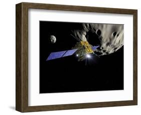 Asteroid Impact Mission-null-Framed Photographic Print