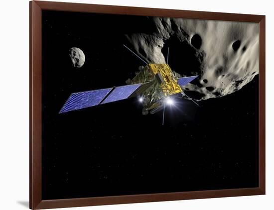 Asteroid Impact Mission-null-Framed Photographic Print