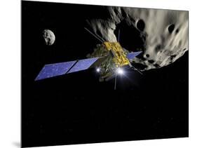 Asteroid Impact Mission-null-Mounted Photographic Print