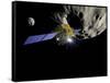 Asteroid Impact Mission-null-Framed Stretched Canvas