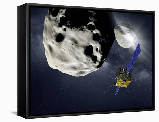 Asteroid Impact Mission-null-Framed Stretched Canvas