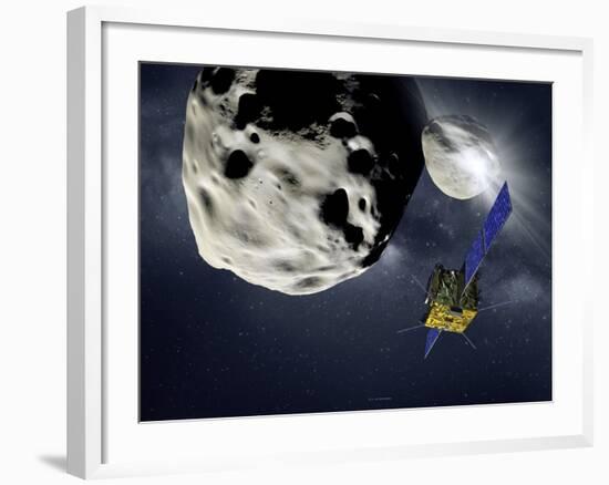 Asteroid Impact Mission-null-Framed Photographic Print