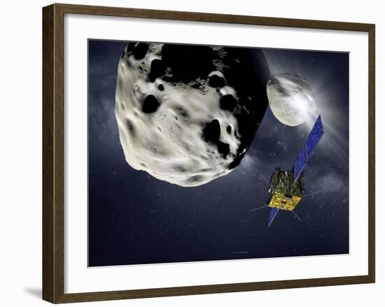 Asteroid Impact Mission-null-Framed Photographic Print