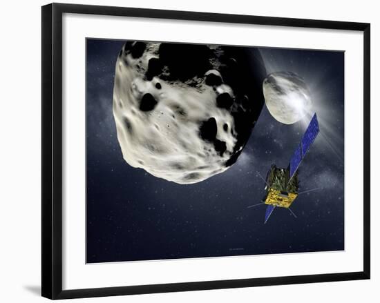 Asteroid Impact Mission-null-Framed Photographic Print