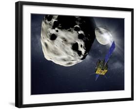 Asteroid Impact Mission-null-Framed Photographic Print