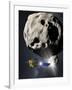 Asteroid Impact Mission-null-Framed Photographic Print