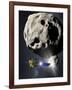 Asteroid Impact Mission-null-Framed Photographic Print