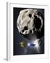 Asteroid Impact Mission-null-Framed Photographic Print