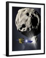 Asteroid Impact Mission-null-Framed Photographic Print