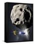 Asteroid Impact Mission-null-Framed Stretched Canvas