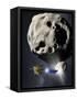 Asteroid Impact Mission-null-Framed Stretched Canvas