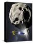 Asteroid Impact Mission-null-Stretched Canvas