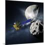 Asteroid Impact Mission-null-Mounted Photographic Print