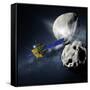 Asteroid Impact Mission-null-Framed Stretched Canvas