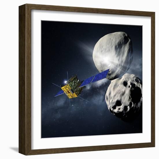 Asteroid Impact Mission-null-Framed Photographic Print