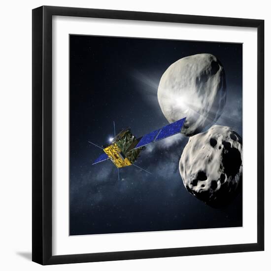 Asteroid Impact Mission-null-Framed Photographic Print