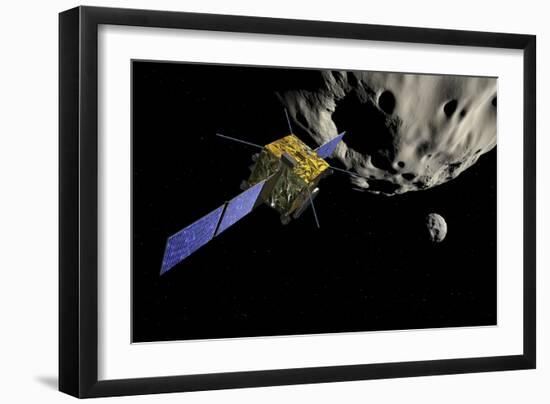 Asteroid Impact Mission-null-Framed Photographic Print