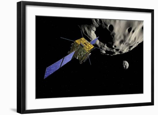 Asteroid Impact Mission-null-Framed Photographic Print