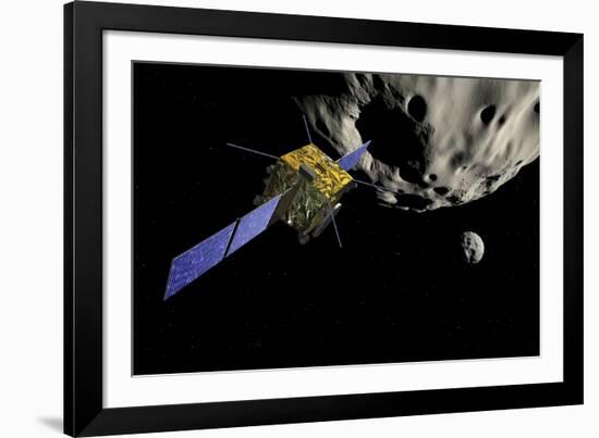 Asteroid Impact Mission-null-Framed Photographic Print