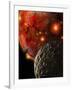 Asteroid Impacts on the Early Earth-Stocktrek Images-Framed Photographic Print